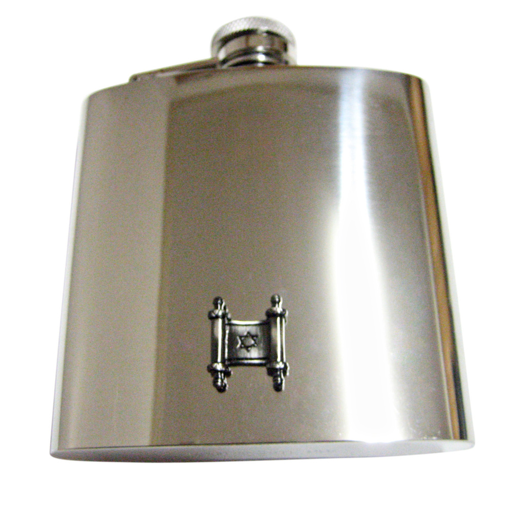 Torah Religious Scroll Large Flask - image 1